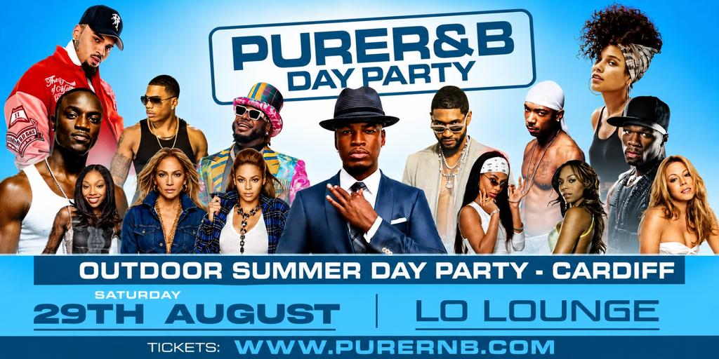 PURE R&B - Summer Outdoor Day Party Cardiff - August 29th