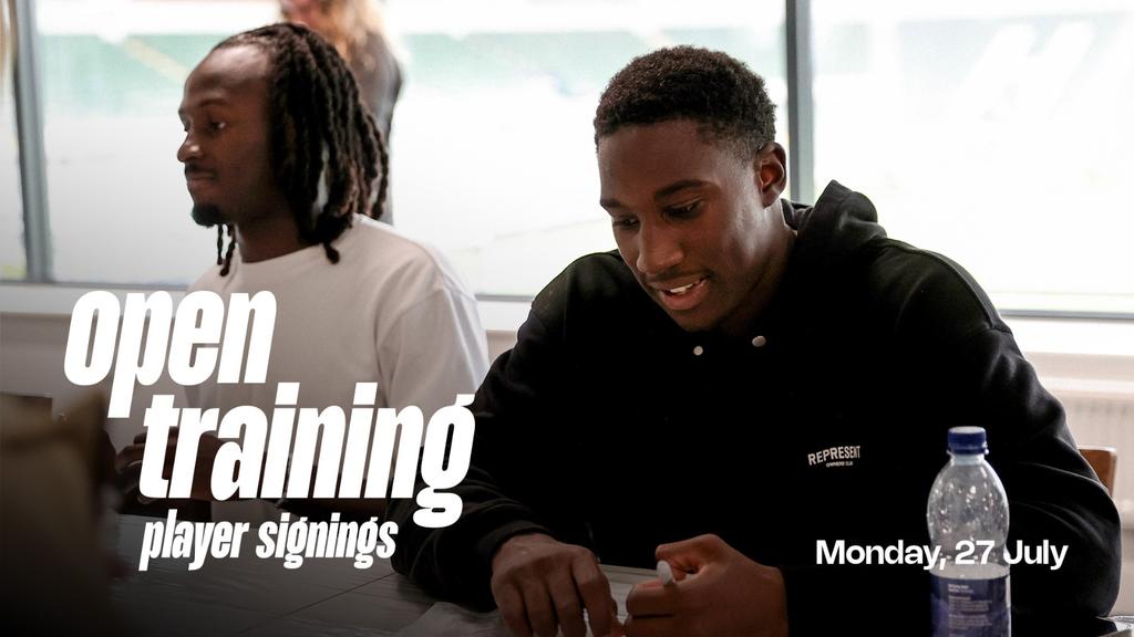 Open Training - Signings