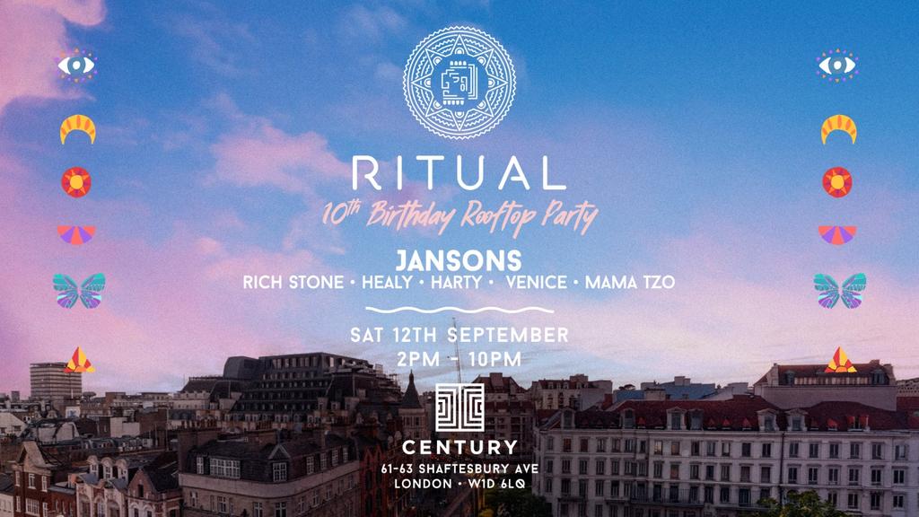 RITUAL - 10th B Day Rooftop Party