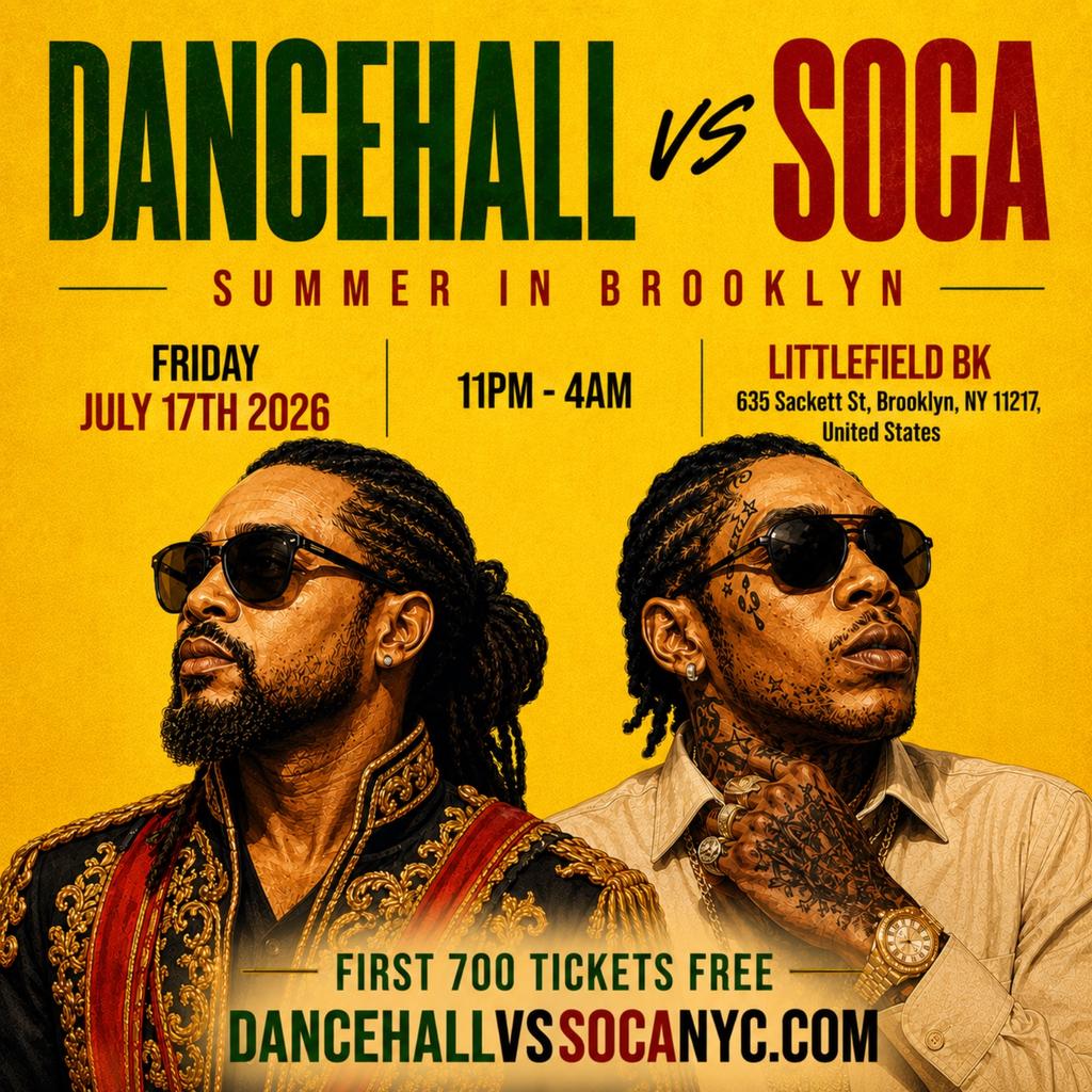 DANCEHALL vs SOCA - SUMMER PARTY IN BROOKLYN