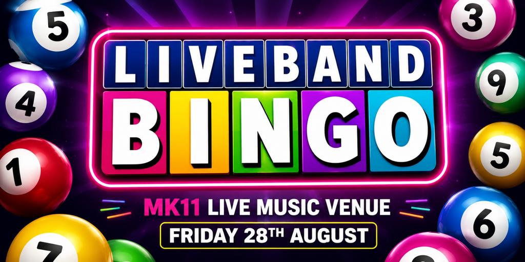 Live Band Bingo - Free Entry
