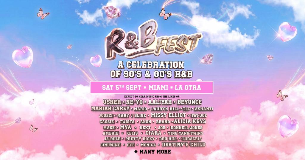 R&B Fest Is Coming To Miami!