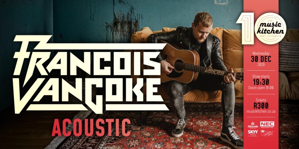 FRANCOIS VAN COKE ACOUSTIC live at The Music Kitchen