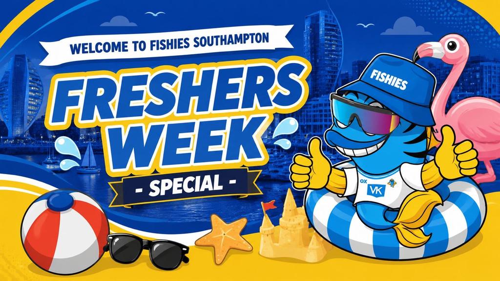 Fishies Southampton | FRESHERS WEEK SPECIAL