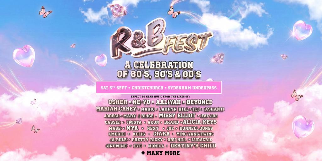 R&B Fest Is Coming To Christchurch!