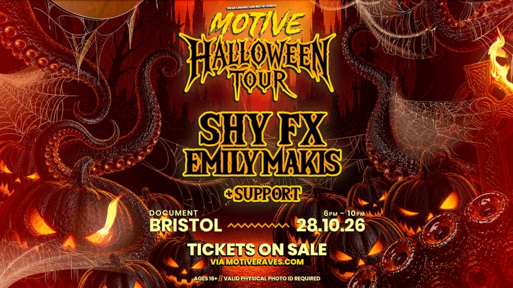 SuperMotive Bristol 16+ Halloween Rave