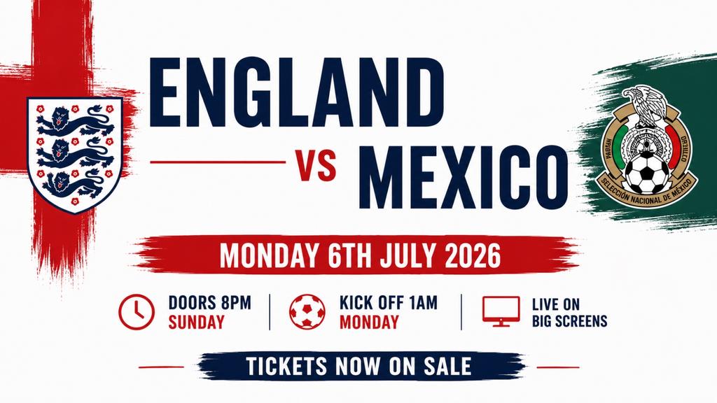 England vs Mexico - Ro16 @ MK11