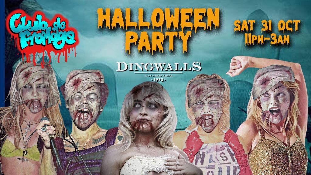 Club de Fromage Halloween Special, Sat 31st October, 11pm-3am (18+)