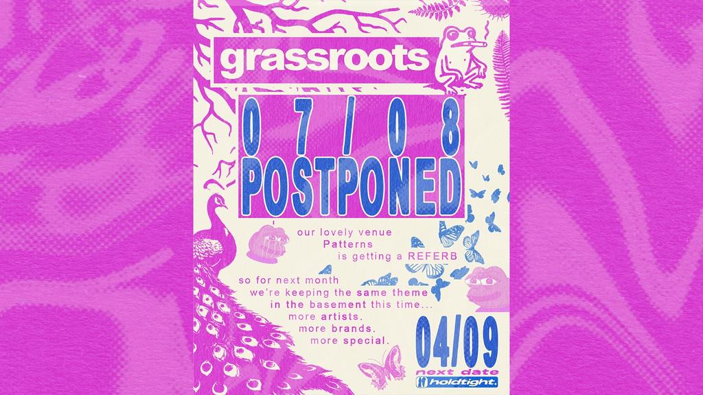 GRASSROOTS 🐸 FREE First Fridays - Disco, Funk & House - 04/09/26