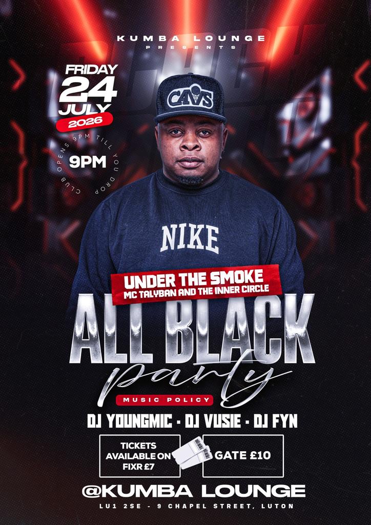 McTalyban ALL BLACK PARTY