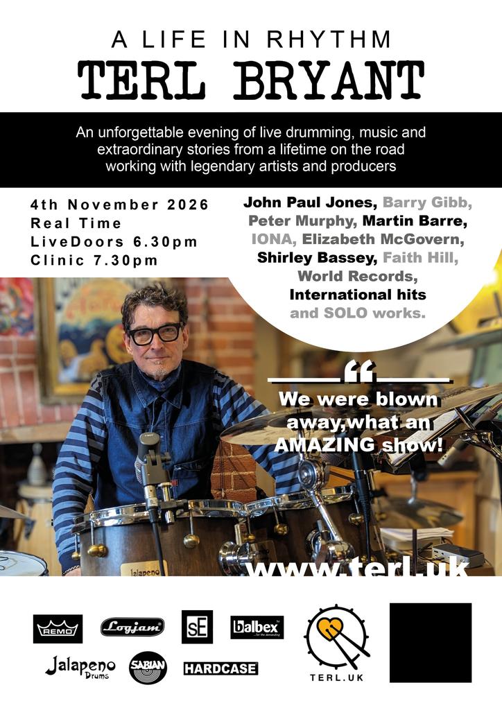Terl Bryant - Drum Clinic