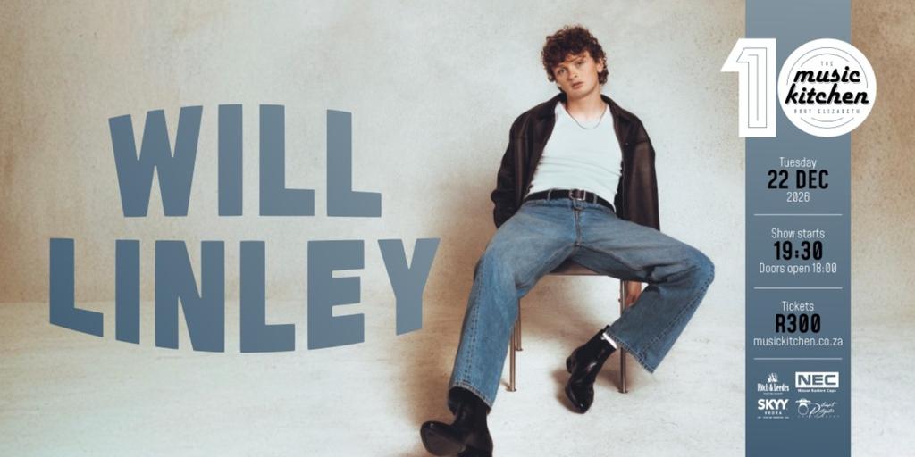 WILL LINLEY live at The Music Kitchen 22nd Dec 2026