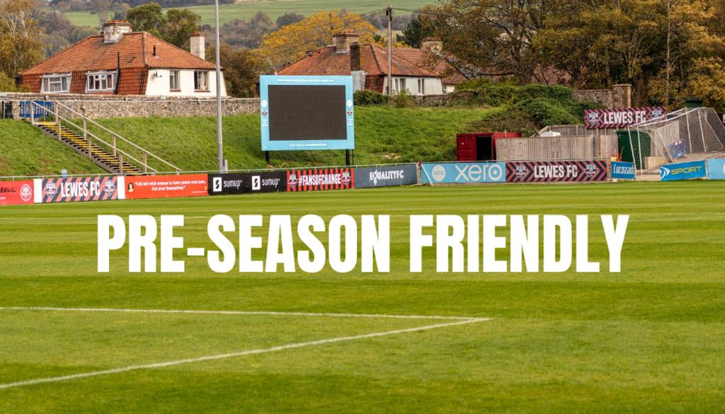 Pre-season friendly - Lewes v Saltdean United