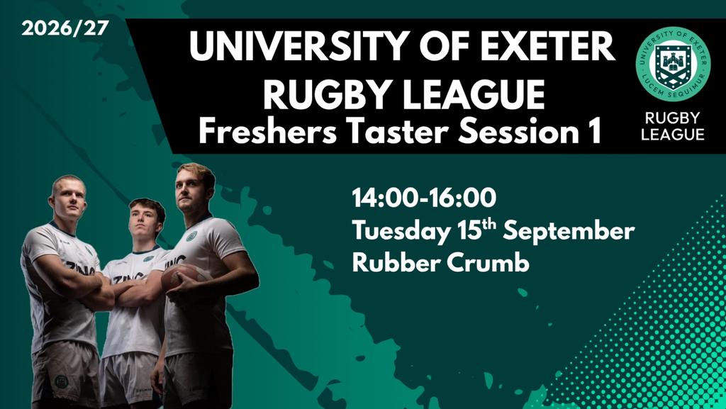 University of Exeter Rugby League Tuesday Taster Session
