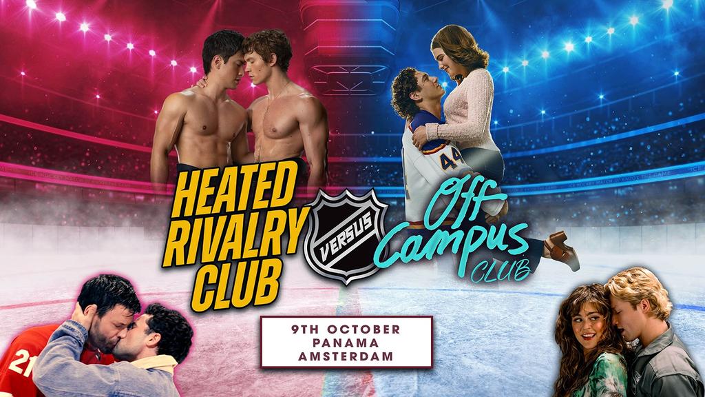 Off Campus VS Heated Rivalry (Amsterdam)