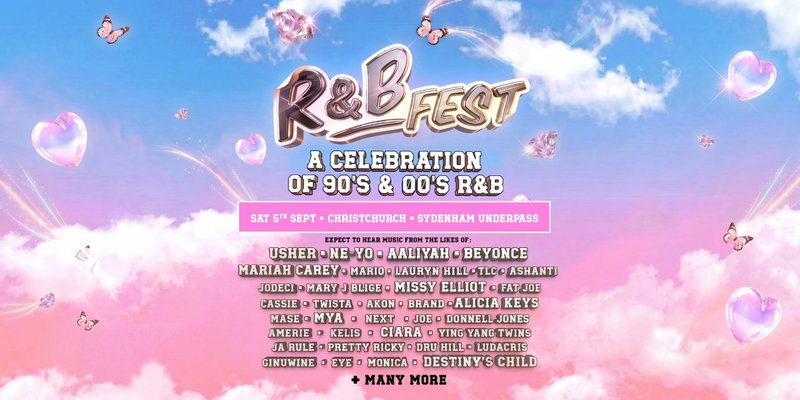R&B Fest Is Coming To Christchurch!