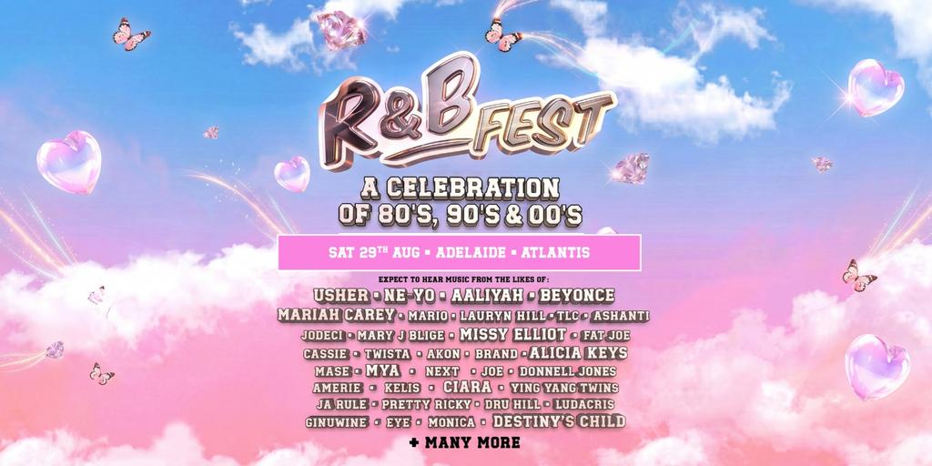 R&B Fest Is Coming To Adelaide!