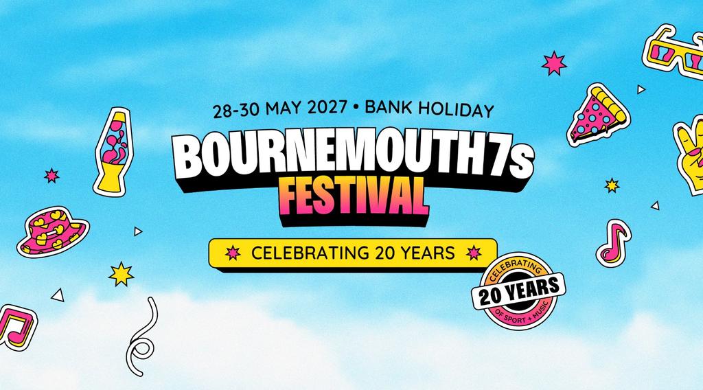 Bournemouth 7s Festival 2027 • 20th Anniversary