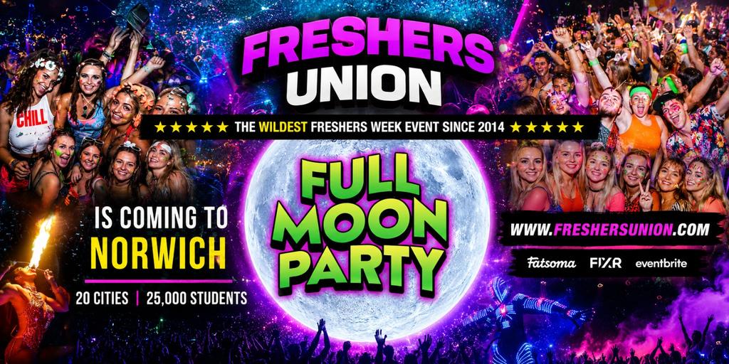 FRESHERS FULL MOON PARTY
