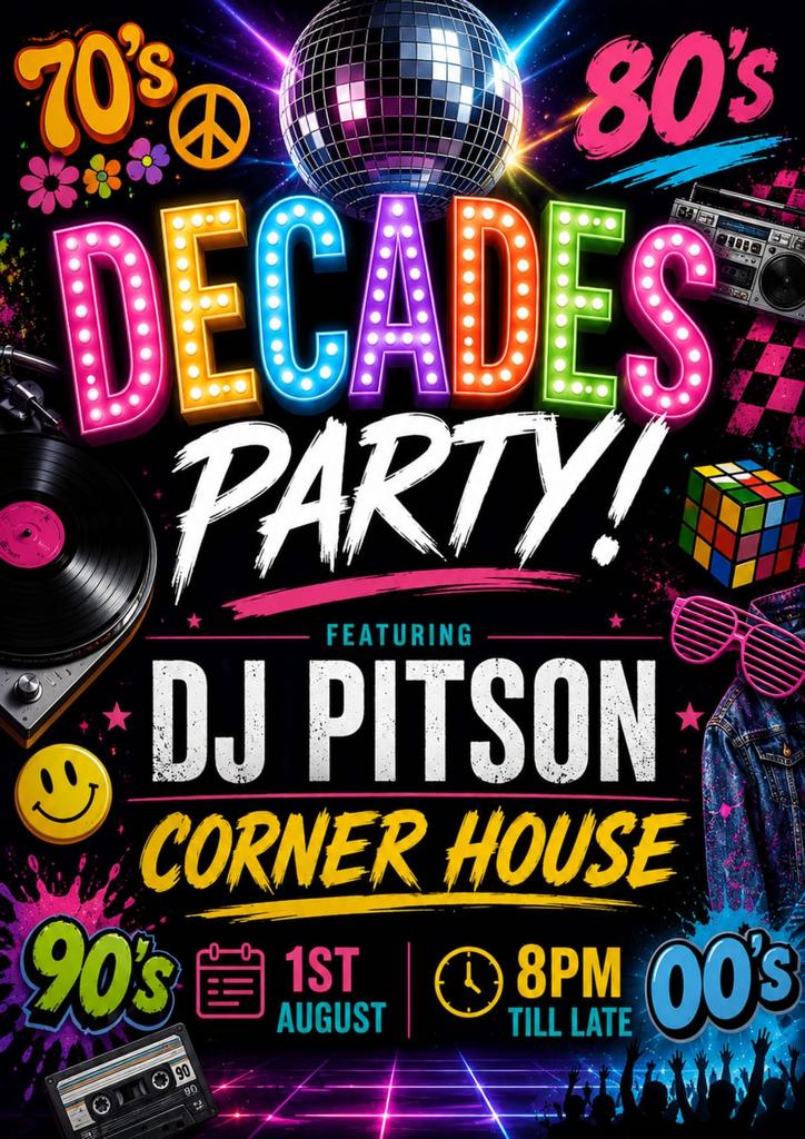Decades party!