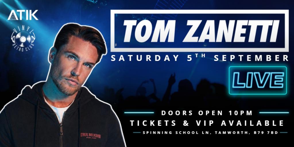 ATIK Presents: TOM ZANETTI