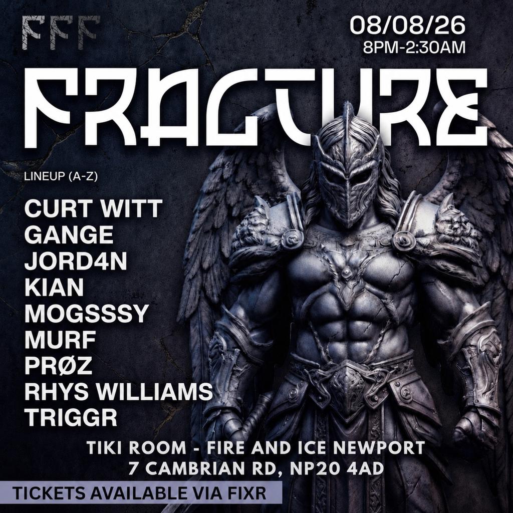 FRACTURE @ TIKI BAR - NEWPORT 08/08/26