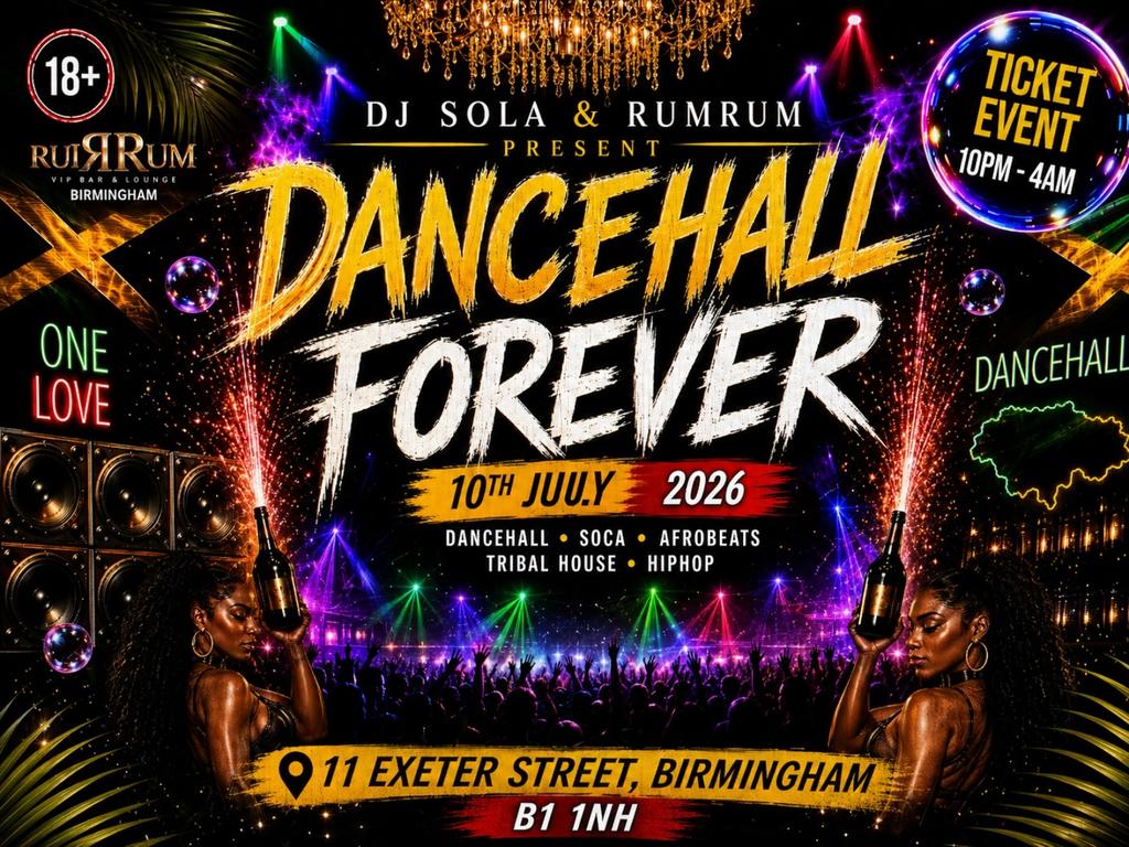 Dancehall Forever – Birmingham Takeover