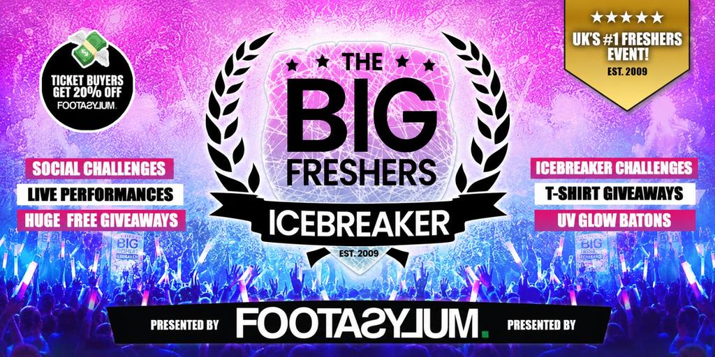 THE BIG FRESHERS ICE BREAKER