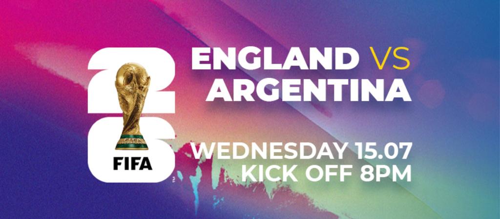 England vs Argentina – The Embankment Fan Zone