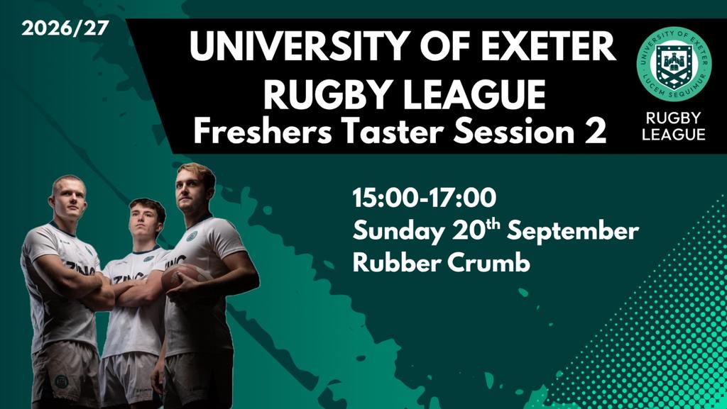 University of Exeter Rugby League Sunday Taster Session