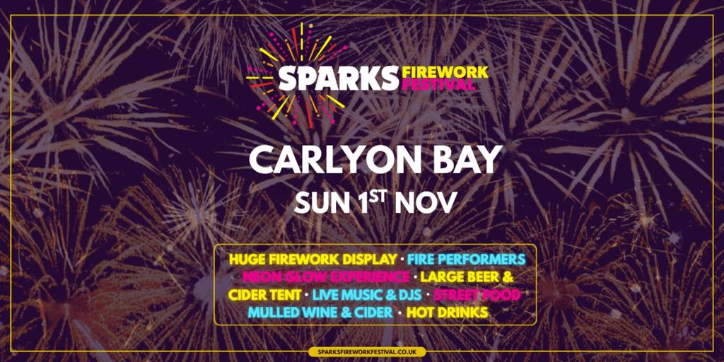 SPARKS Firework Festival - Carlyon Bay 2026