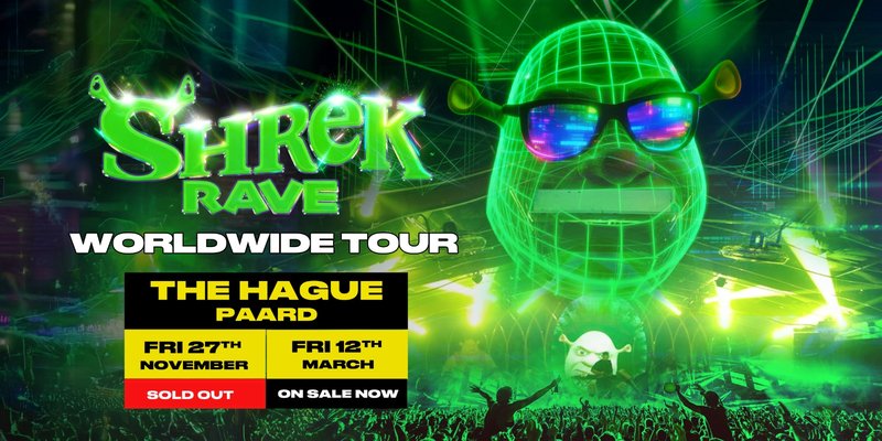 Shrek Rave - The Hague - NEW DATE ADDED