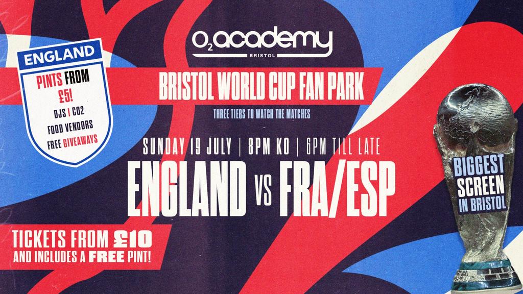 World Cup Fan Park - England vs Fra/Esp!