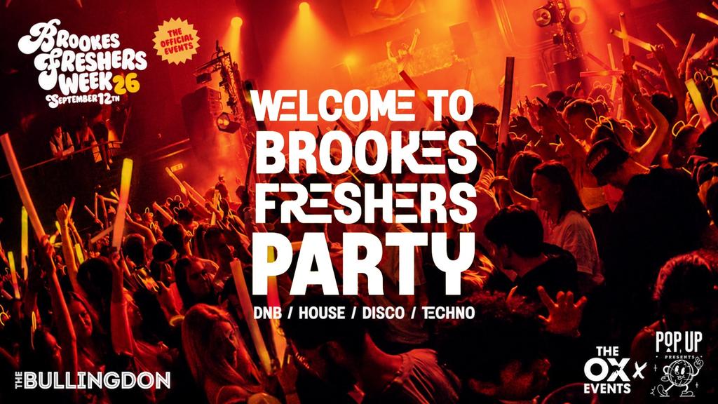 Welcome to Oxford Brookes Freshers || Saturday Night Special.
