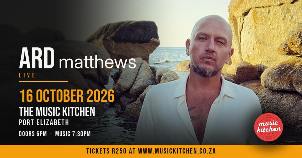 ARD MATTHEWS live at The Music Kitchen Fri