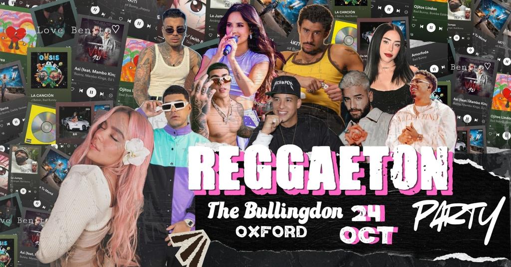 Reggaeton Party (Oxford) October 2026