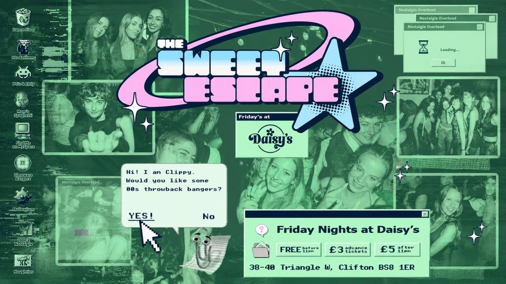 Bristol Freshers - Sweet Escape Fridays