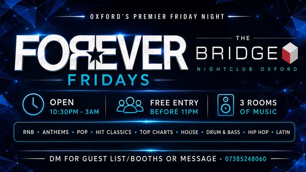 Forever Fridays at Bridge nightclub