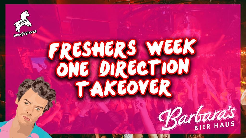 Freshers One Direction Takeover!