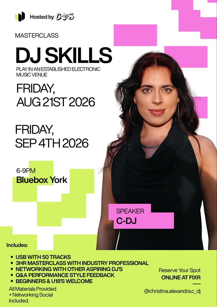 DJ Masterclass with C-DJ