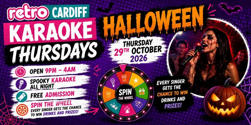 Freshers 2026 - Halloweeen Spooktacular Karaoke