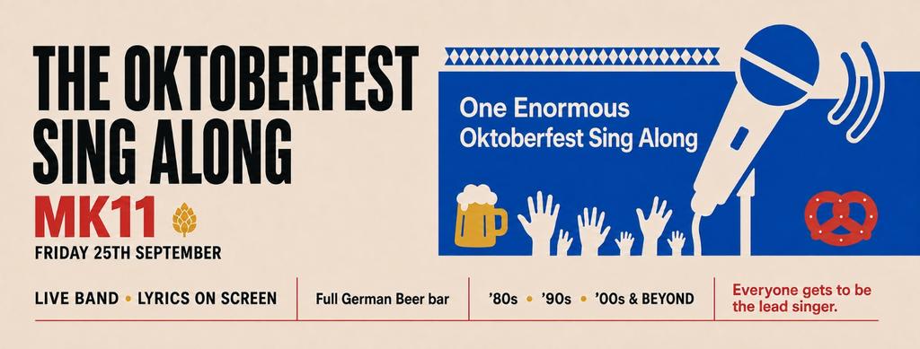 The Oktoberfest Sing Along