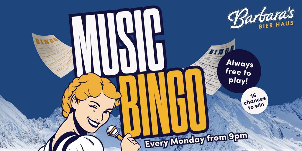 Barbara's Music Bingo & 2-4-1 Pizza!