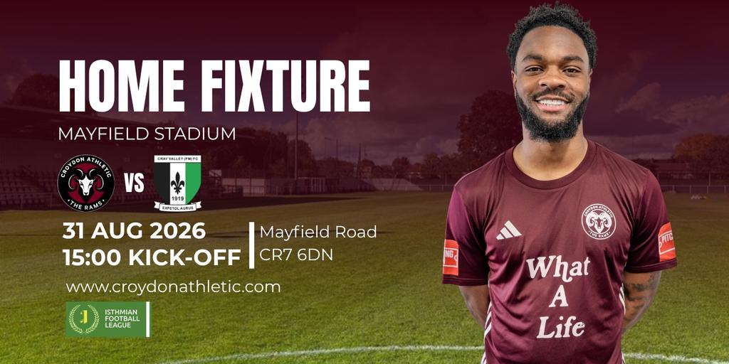 AFC Croydon Athletic vs Cray Valley (PM) F.C