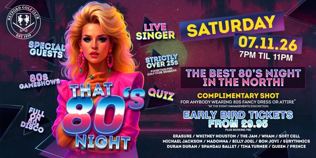 That 80's Night