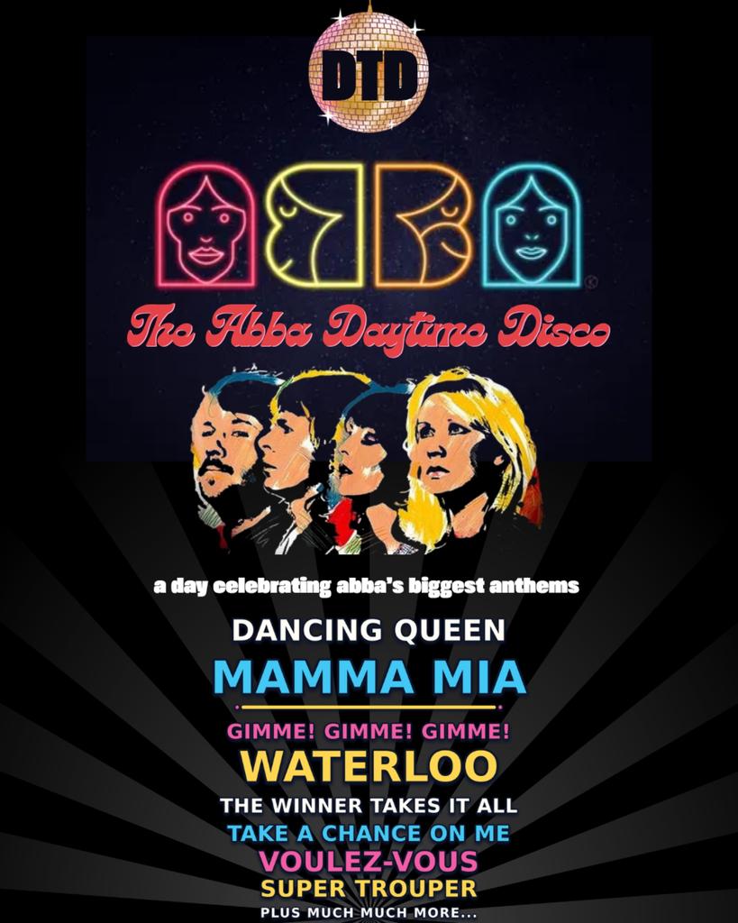 Daytime Disco Presents ABBA Day Party: Canberra