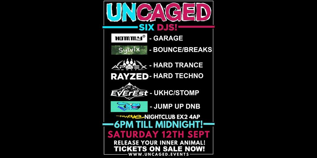 Uncaged  | 12.09.26 | Move Exeter