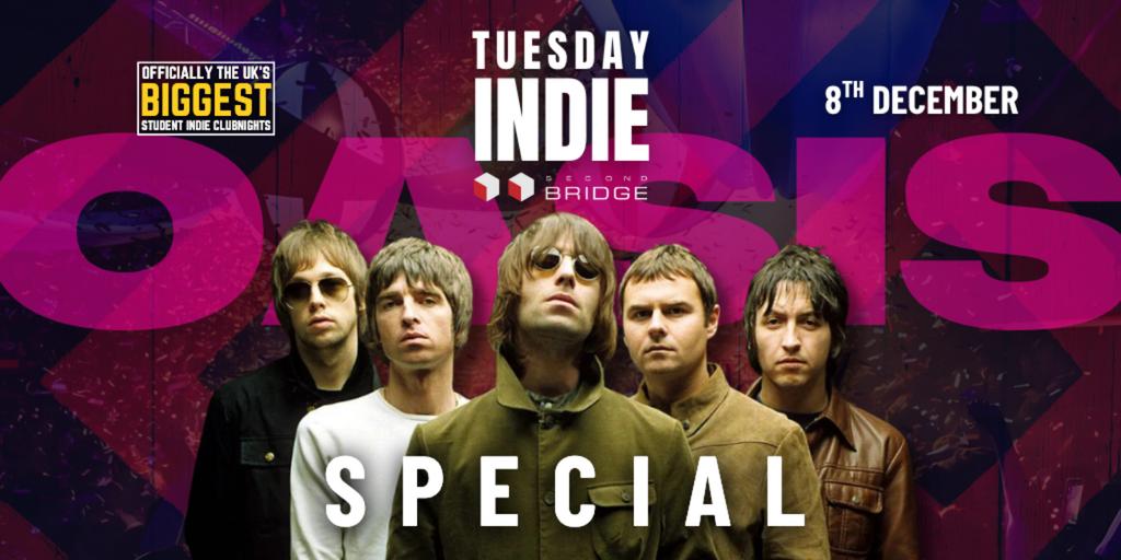 Tuesday Indie at Second Bridge OASIS SPECIAL