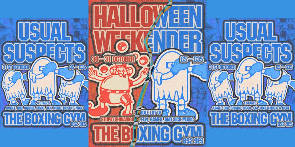 The Usual Suspects @ The Boxing Gym - Halloween Weekender pt. 2