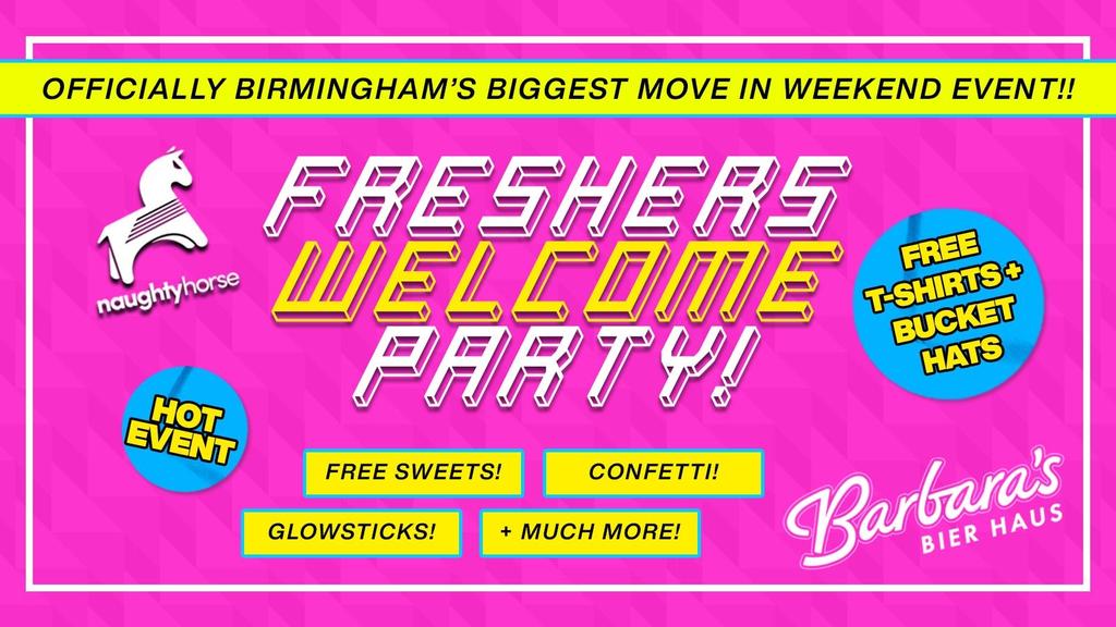 Birmingham Freshers Welcome Party